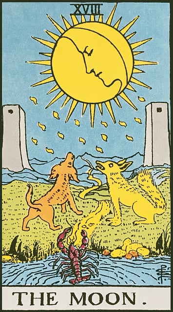 moon card